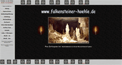 Desktop Screenshot of falkensteiner-hoehle.de